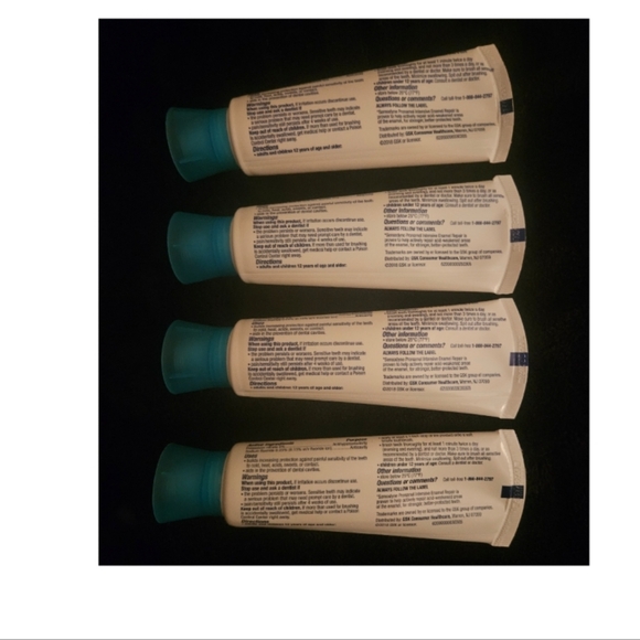 PRICE DROP!! QTY 4 Sensodyne Pronamel Intensive Enamel Repair Toothpaste - Picture 2 of 2